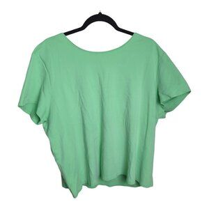 Eileen Fisher Green Top Size 3X